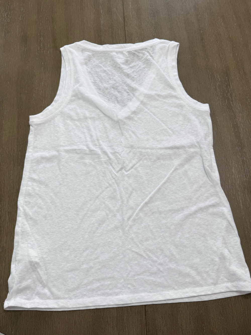 J. Crew Classic White Cotton Tank Top - Picture 2 of 2